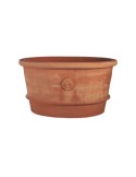 Ovale Con Rosetta in Terracotta d'Impruneta