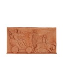 Pannello con Carro in Terracotta