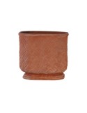 Vaso con Intreccio in Terracotta