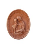 Madonna Ovale in Terracotta