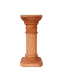 Colonna con Rosetta in Terracotta