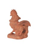 Gallo Combattente in Terracotta