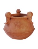 Vaso con Tre Manici In Terracotta d'Impruneta