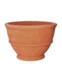 Vaso con Piede Largo in Terracotta