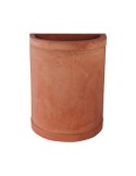 Vaso a Parete Liscio in Terracotta d'Impruneta