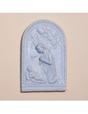 L’adorazione di Luca della Robbia Smaltata in Ceramica