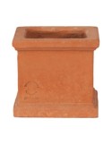 Vaso quadro mignon liscio in terracotta | Terrecotte Cestenoli