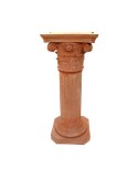 Colonna corinzia in terracotta