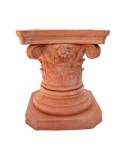 Colonna corinzia bassa in terracotta | Terrecotte Cestenoli