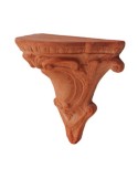 Mensola lavorata in terracotta | Terrecotte Cestenoli