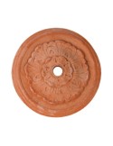 Rosone con foglie per fontana in terracotta | Terrecotte Cestenoli