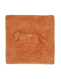 Pannello segno zodiacale Ariete in terracotta | Terrecotte Cestenoli