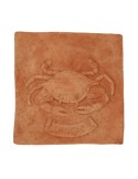 Pannello segno zodiacale Cancro in terracotta | Terrecotte Cestenoli