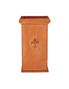 Porta ombrelli esterno interno 45x35x35 cm Vasi terracotta portaombrello  Made in Italy portaombrelli terracotta lavorati a