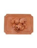 Pannello frutta in terracotta | Terrecotte Cestenoli