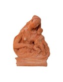 Madonna con bambino in terracotta