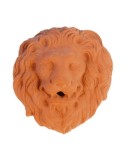 Maschera leone in terracotta