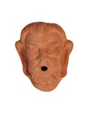 Maschera in terracotta