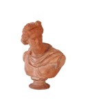 Busto Dioniso grande in terracotta | Terrecotte Cestenoli