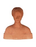 Busto Duchessa D'aragona in terracotta