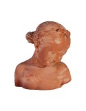 Busto bimba in terracotta