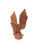 Aquila grande in terracotta