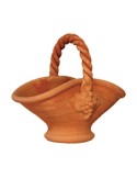 Paniere a tornio in terracotta |Terrecotte Cestenoli